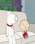 pic for Stewie Head Turn Brian